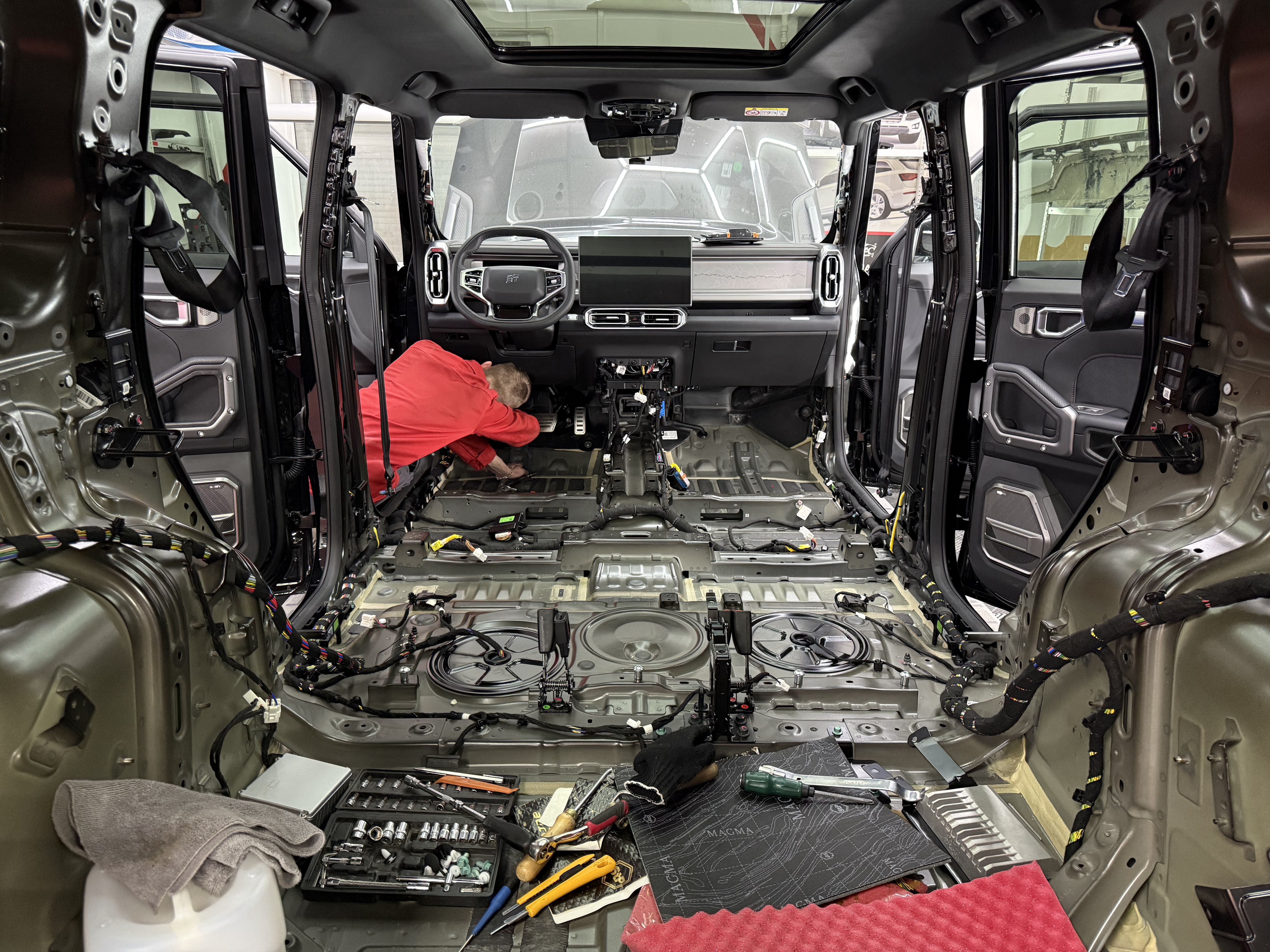 Шумоизоляция JETOUR T2 1