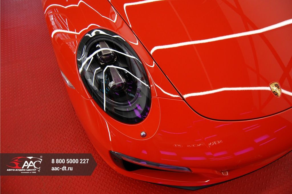 Керамическая защита Porsche Carrera