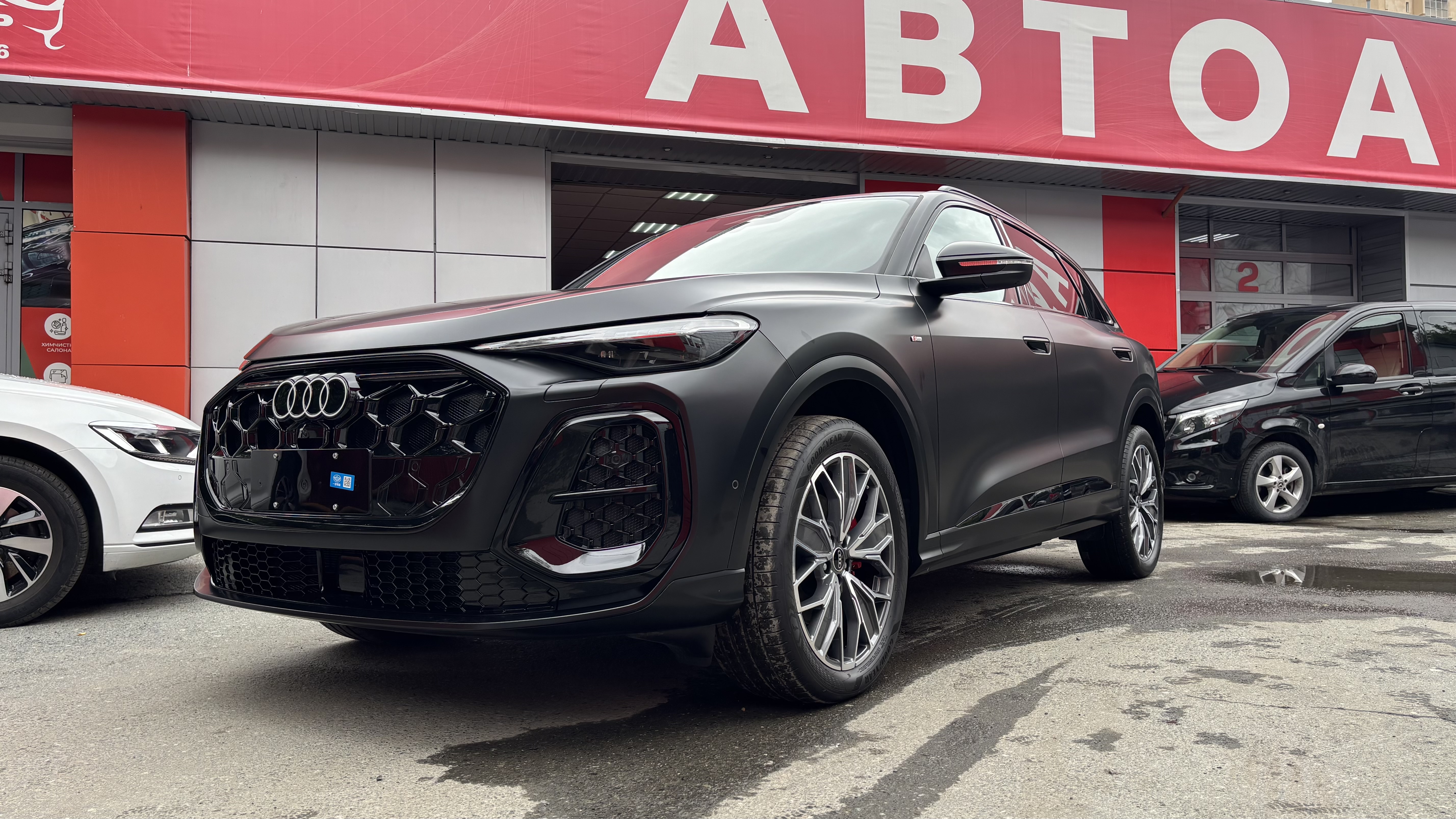 Audi Q5 матовый полиуретан 1