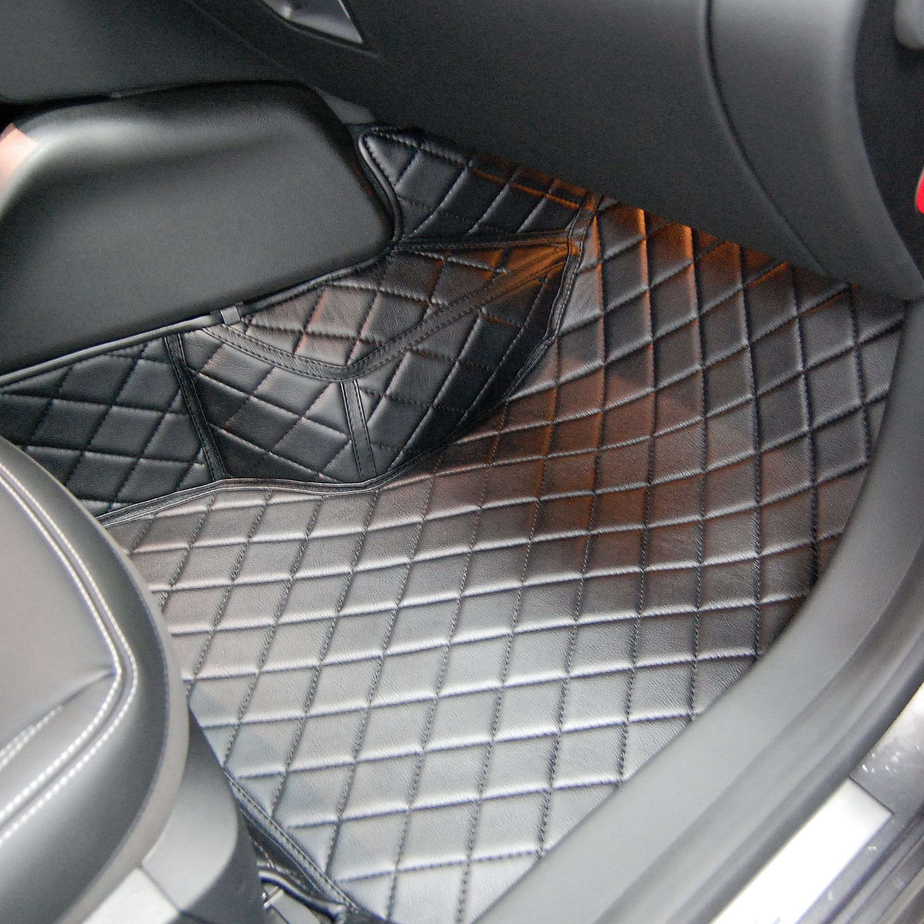 3D ковров из экокожи для Maserati Quattroporte