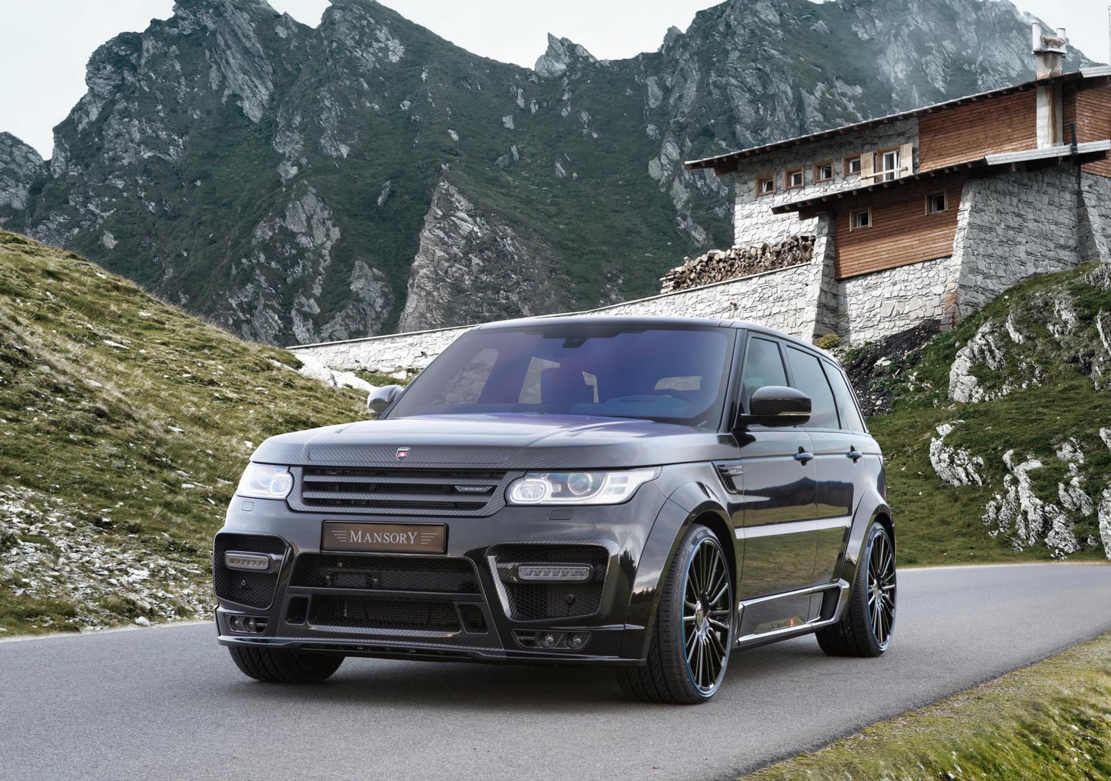 mansory range rover тюнинг