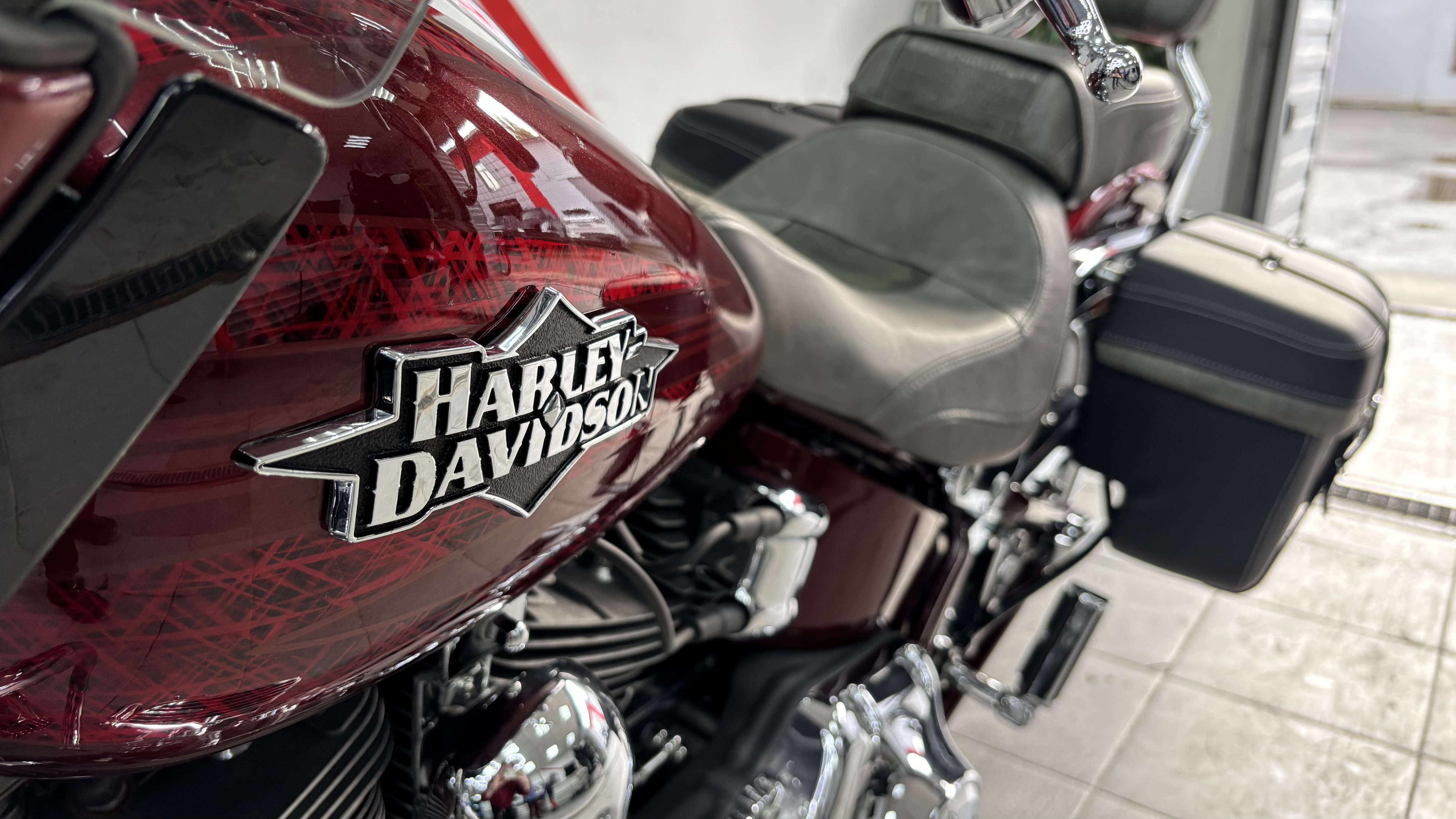 Эмблема Harley-Davidson и обновленные элементы мотоцикла