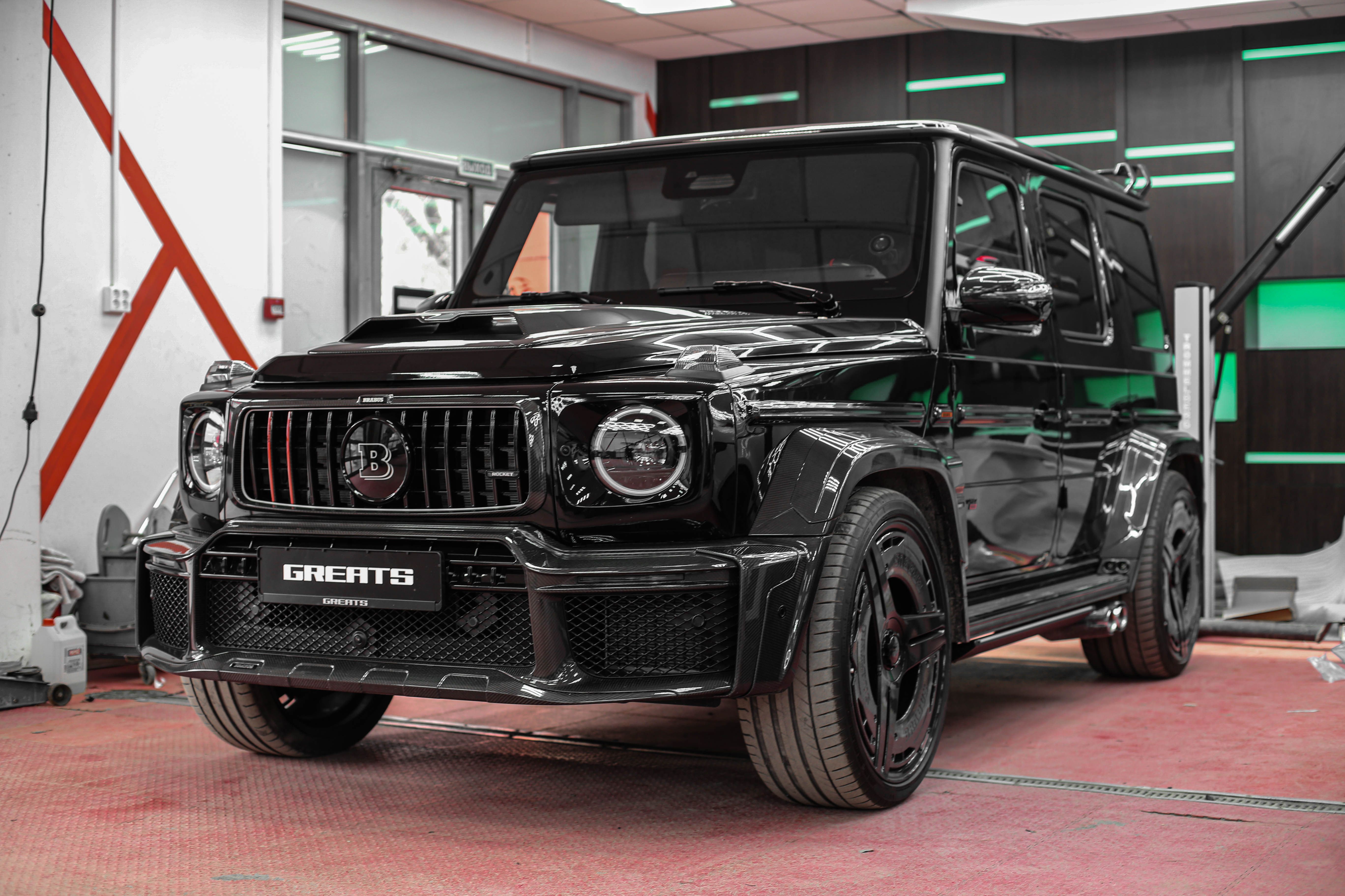 Пороги BRABUS 16