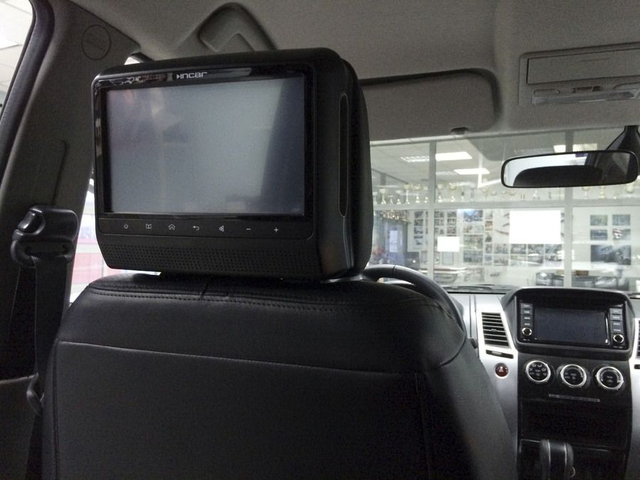 Установка аудио и видео системы на Mitsubishi Pajero