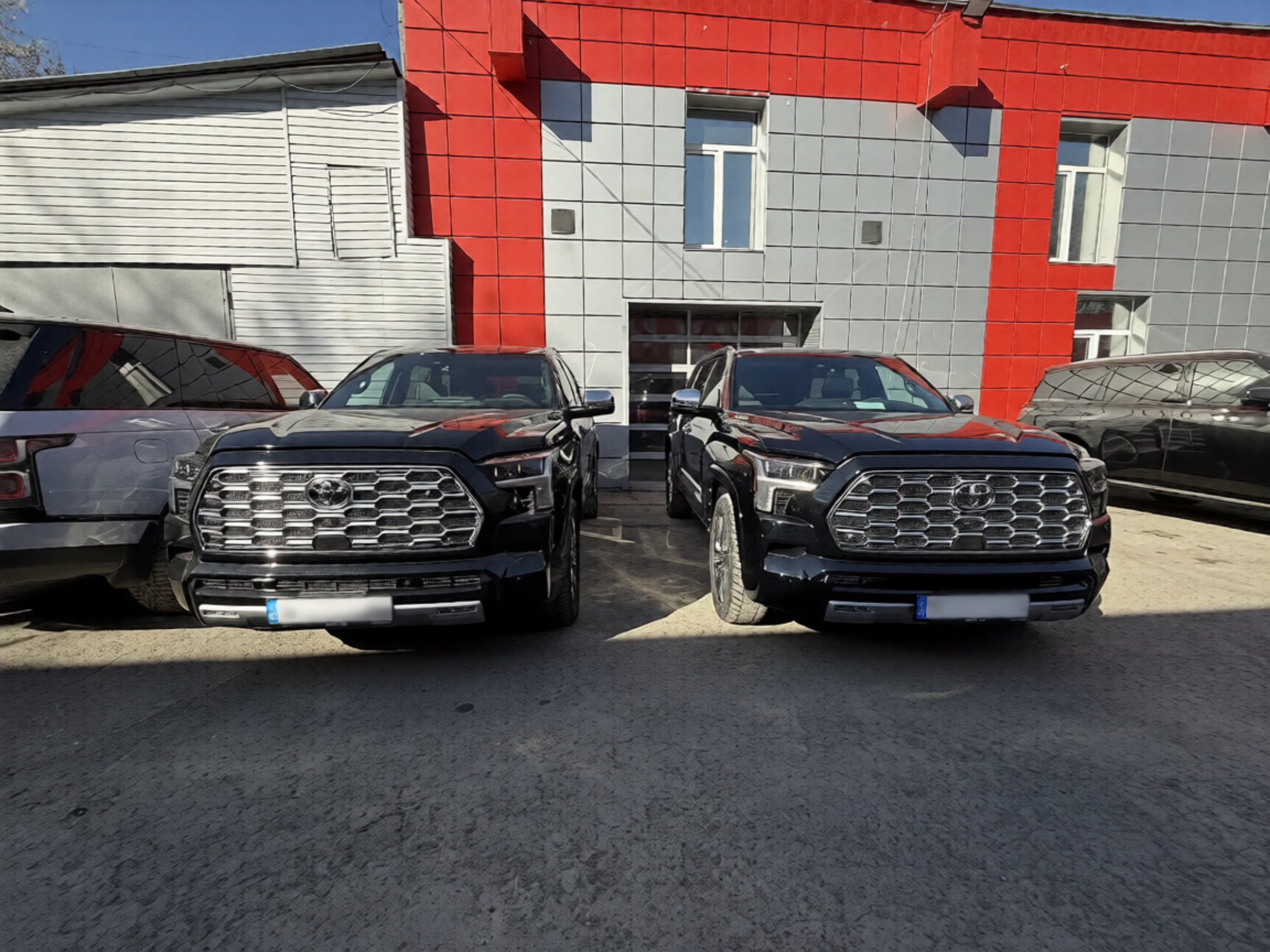 Русификация Toyota Sequoia 1