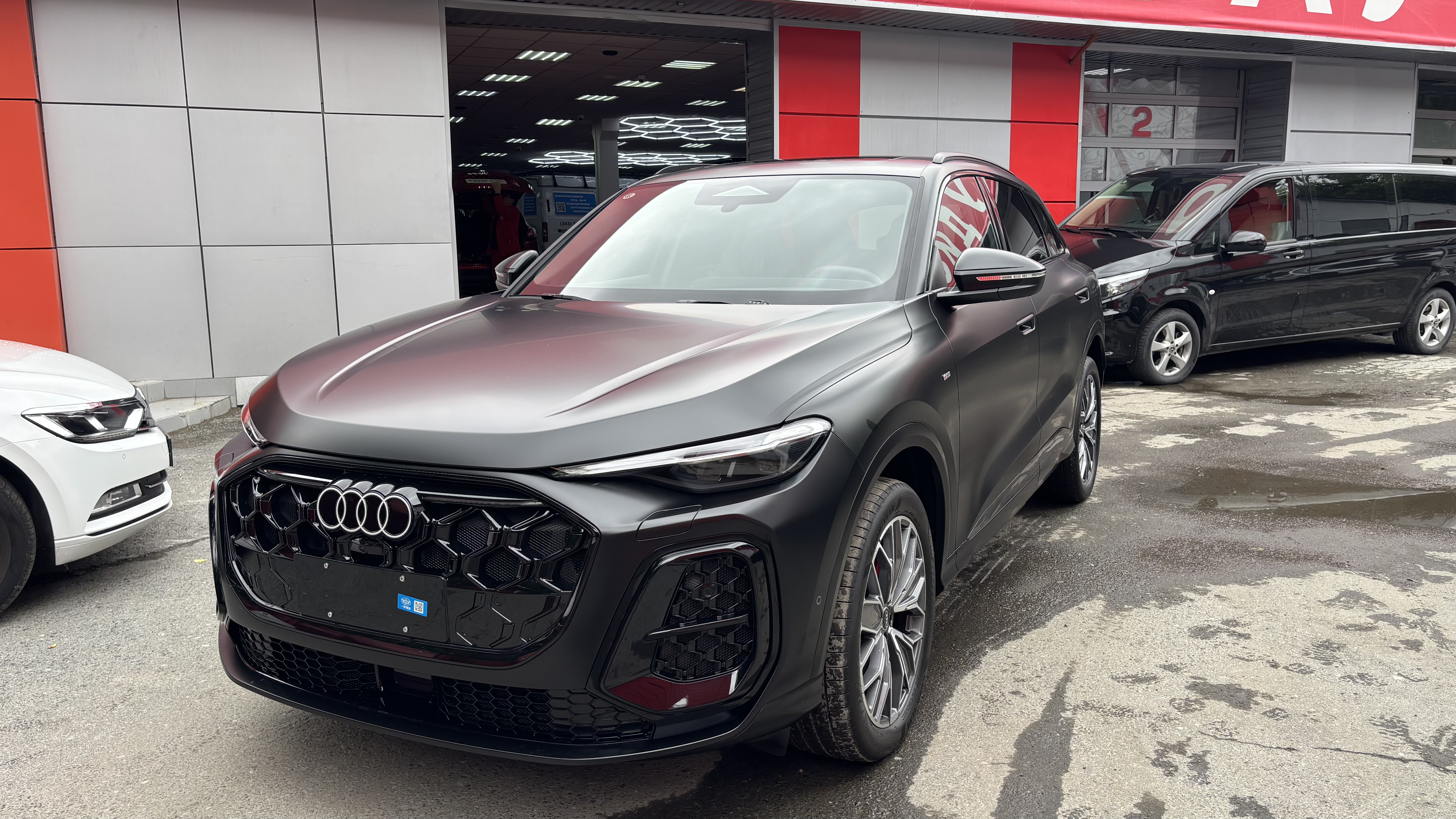 Audi Q5 матовый полиуретан 8