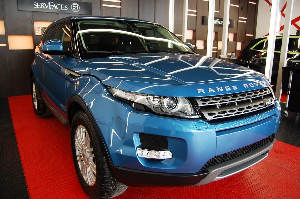 Керамическое покрытие Range Rover