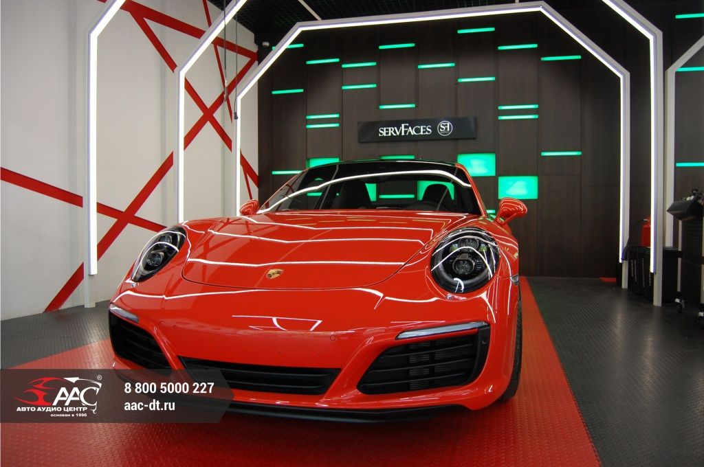 Керамическая защита Porsche Carrera