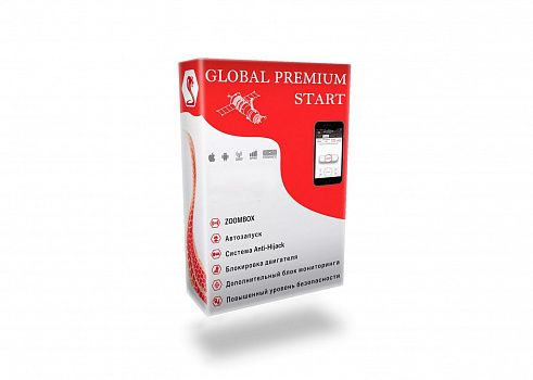 Спутниковая противоугонная защита CobraConnex Global Premium Start точное отслеживание объекта по GPS, автоматическое включение режима охраны