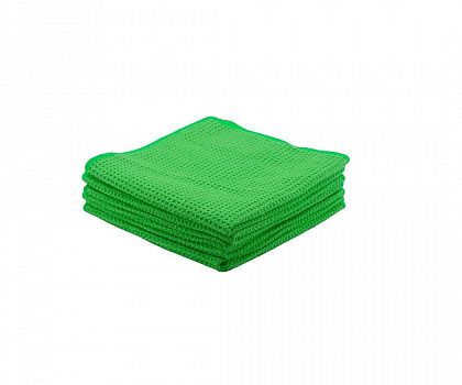 Вафельное микрофибровое полотенце 270 г/м², 35×35 см