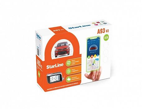 Автосигнализация с автозапуском STAR LINE A93 V2 ECO